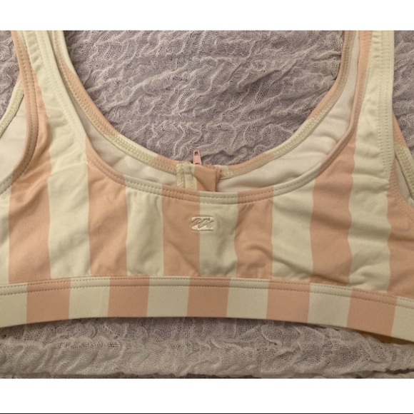 New Billabong No Worries zip bralette bikini top - Picture 5 of 5